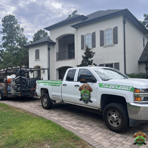 Pressure Washing Photos in The Woodlands